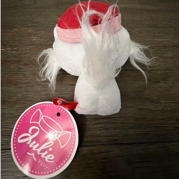 Doki Doki Japan Crate Exclusive Julie the Cat 6" Stuffed Plush Flower Charm NWT‎ - Picture 3 of 6